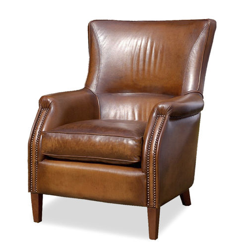 Poltrona classica - THAMES  - Bendic International - in pelle / con cuscino rimovibile / con schienale alto