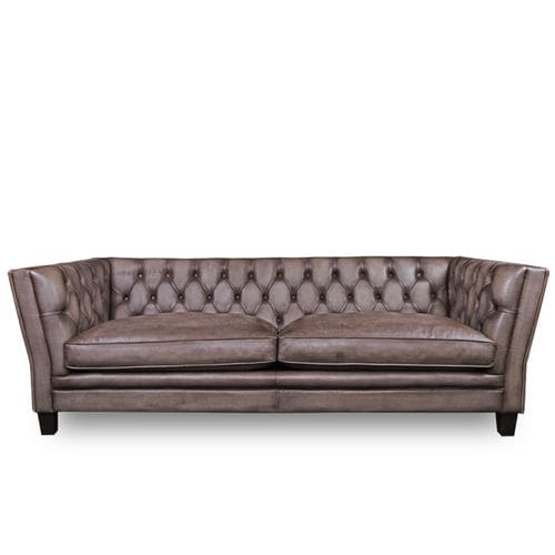 Divano chesterfield - OKLAHOMA - Bendic International - per yacht / in velluto / in pelle