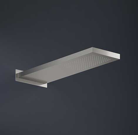Soffione doccia da parete - M183 - hotbath - rettangolare / a pioggia