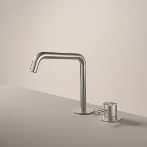 Miscelatore per lavabo - AR023 - hotbath - da appoggio / in acciaio / da bagno