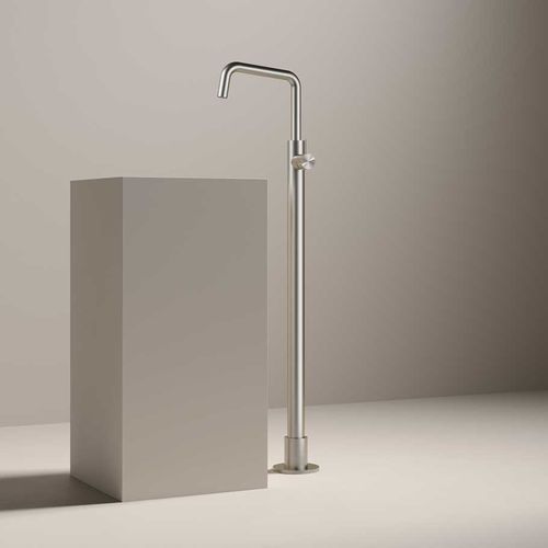 Miscelatore per lavabo - AR078W - hotbath - da pavimento / in acciaio / da bagno