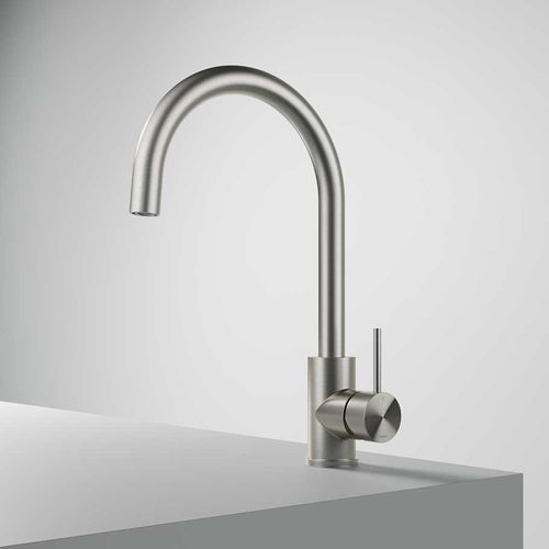 Miscelatore da appoggio - FKM30 - hotbath - in acciaio inossidabile / da cucina / 1 foro