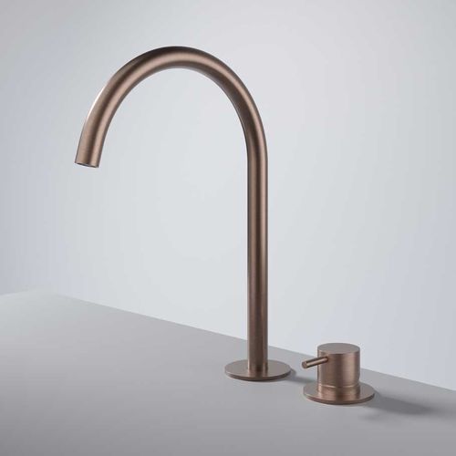 Miscelatore per lavabo - CB023H - hotbath - da appoggio / in ottone / da bagno
