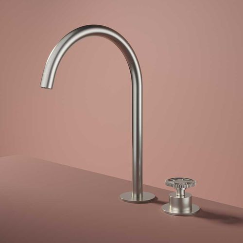 Miscelatore per lavabo - CW023H - hotbath - da appoggio / in ottone / da bagno