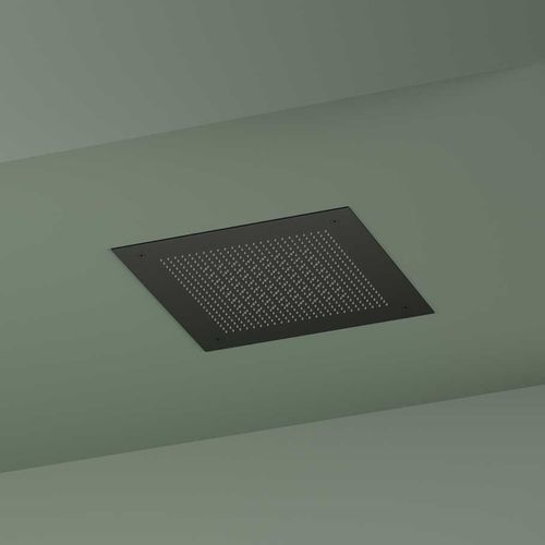 Soffione doccia da incasso - AC148 - hotbath - da soffitto / quadrato / a pioggia