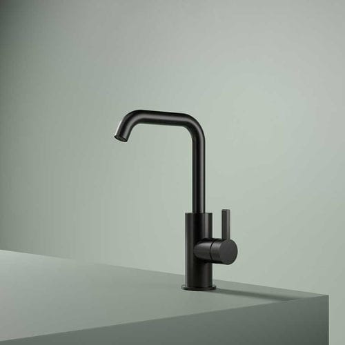 Miscelatore per lavabo - AC004 - hotbath - da appoggio / in ottone / in ottone spazzolato