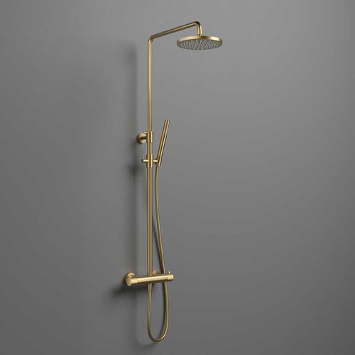 Miscelatore da doccia - SDSAX9 - hotbath - da parete / termostatico / in ottone