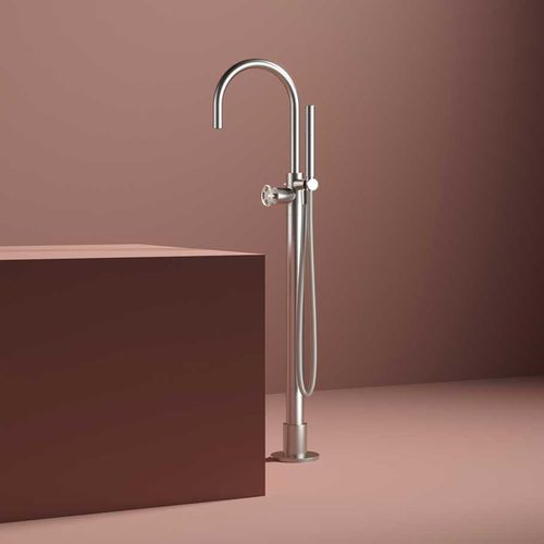 Miscelatore da vasca - CW177 - hotbath - a pavimento / in ottone / da bagno