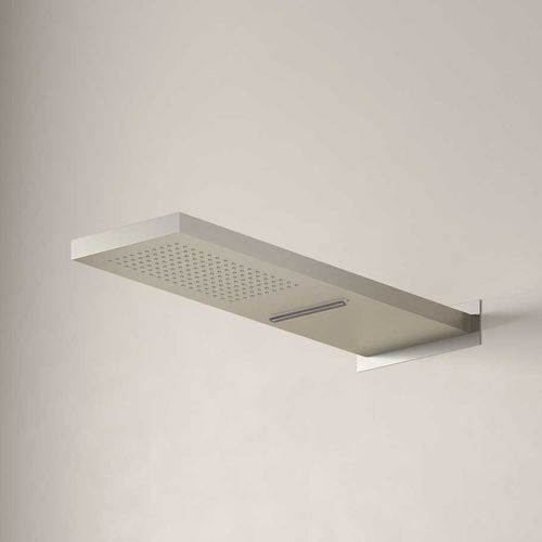 Soffione doccia da parete - AR193 - hotbath - rettangolare / a pioggia / a cascata