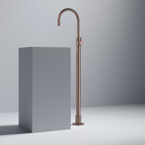 Miscelatore per lavabo - CB078W - hotbath - a pavimento / in ottone / da bagno