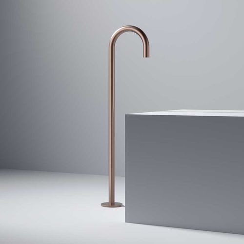 Bocca per vasca in ottone - CB076 - hotbath - a pavimento