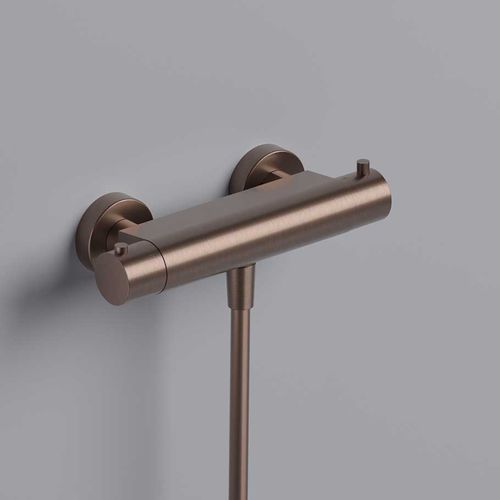 Miscelatore da doccia - B008 - hotbath - da parete / termostatico / in ottone