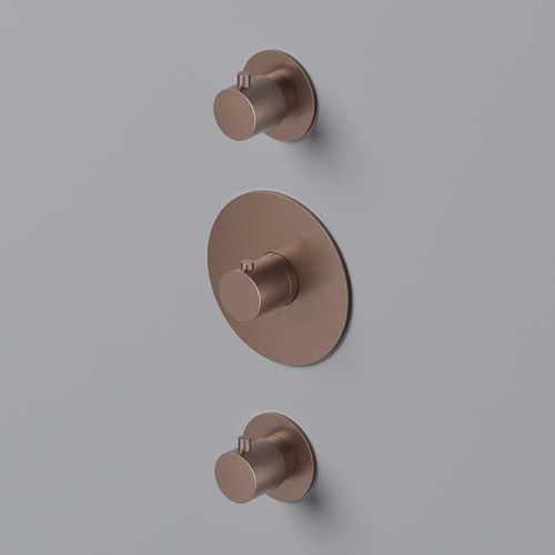 Miscelatore da doccia - CB007 - hotbath - da incasso / termostatico / in ottone