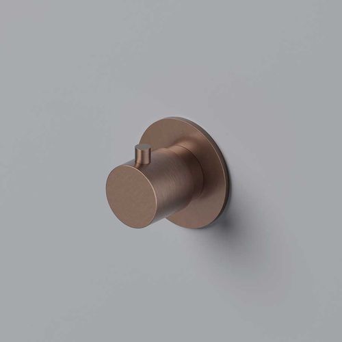 Rubinetto d'arresto da doccia - CB7083 - hotbath - da incasso / termostatico / in ottone