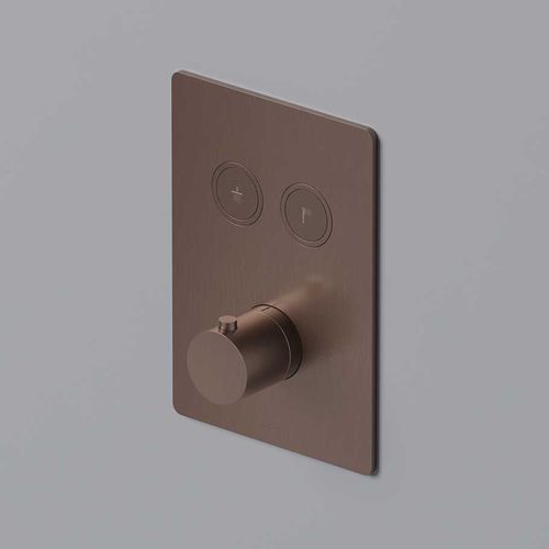 Miscelatore da doccia - PB009Q - hotbath - da incasso / termostatico / in ottone