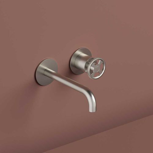 Miscelatore per lavabo - CW005-18 - hotbath - da incasso / da parete / in metallo cromato