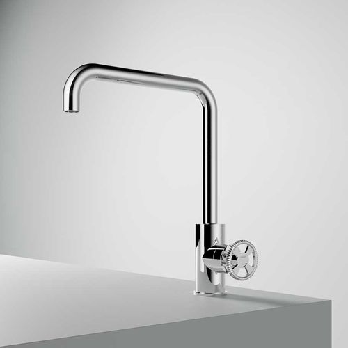 Miscelatore da appoggio - CW041 - hotbath - in metallo / da cucina / 1 foro