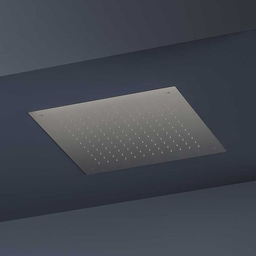 Soffione doccia da incasso a soffitto - M111 - hotbath - quadrato / a pioggia / contract