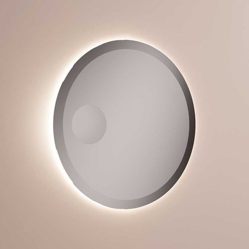 Specchio da bagno a muro - MIR90-MK - hotbath - per servizi sanitari / contemporaneo / rotondo