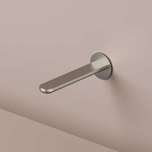 Bocca per lavabo in acciaio inossidabile spazzolato - GT095-20 - hotbath - da parete / spazzolata