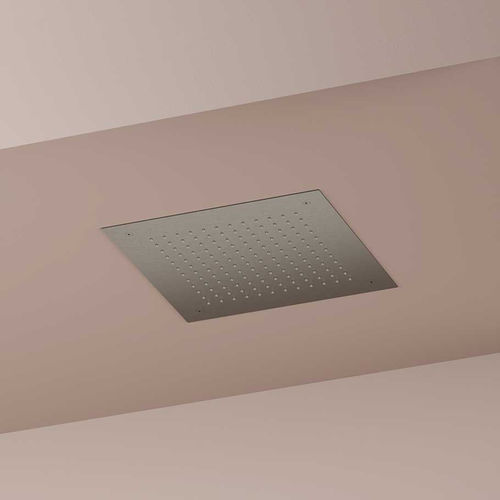 Soffione doccia da incasso a soffitto - AR110 - hotbath - quadrato / termostatico / con soffione fisso
