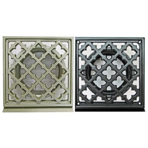 Griglia di ventilazione in alluminio - LMB - Paneir Ventilation - quadrata / per uso residenziale / per soffiaggio e ripresa d'aria