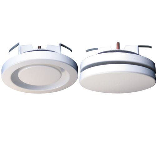 Griglia di ventilazione in acciaio galvanizzato - AEE - Paneir Ventilation - rotonda / bianca / regolabile