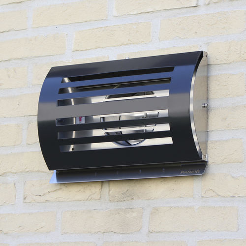 Griglia di ventilazione in acciaio inossidabile - PREMIUM LINE - DELTA HR - Paneir Ventilation - rettangolare / bianca / per soffiaggio e ripresa d'aria