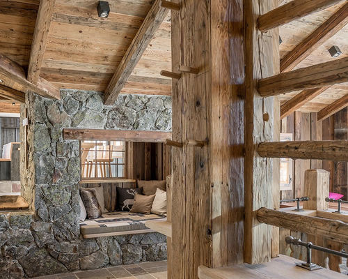 Trave in legno - PVB100 - Bois Antique - rettangolare / per carpenteria