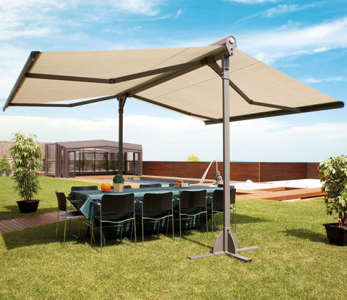 Tenda da sole autoportante - DUOX - Ici Store - autoportante / a cassonetto / manuale
