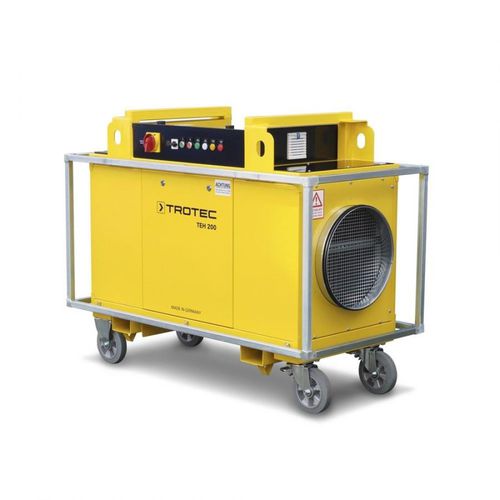 Aerotermo elettrico - TEH 200 - Trotec - da appoggio / mobile / con rotelle