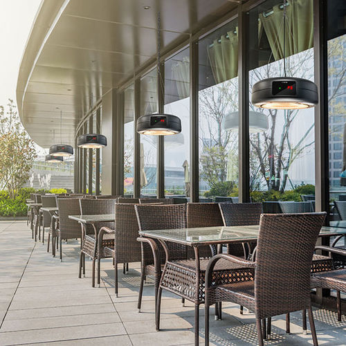 Stufa ad infrarossi sospesa - IR 1550 SC - Trotec - da soffitto / elettrica / contract