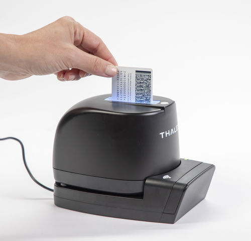 Scanner ID da tavolo - CR5400i - Thales - Cybersecurity & Digital Identity - per verifica dell'identità / USB / con lettore di codici a barre