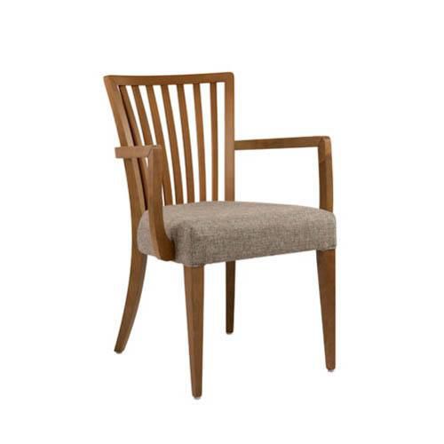 Sedia contemporanea - ABBY STRIPES SB03 - New Life Contract - da interno / in tessuto / con supporto in legno