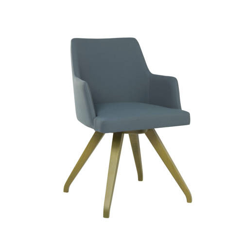 Sedia contemporanea - AMA PO01 - New Life Contract - da interno / in tessuto / in pelle