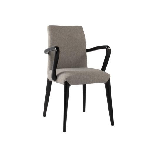 Sedia contemporanea - INES SB01B - New Life Contract - da interno / in tessuto / con supporto in legno