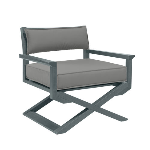 Poltrona contemporanea - DOLCEVITA PL01 - New Life Contract - in Sunbrella® / in faggio / in legno compensato
