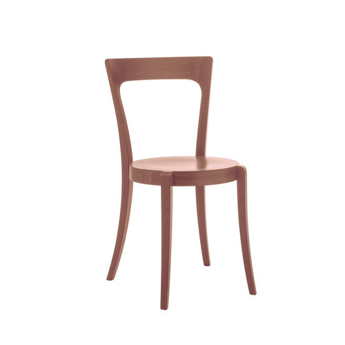 Sedia contemporanea - ASTRID SE01 - New Life Contract - da interno / in faggio / con supporto in legno