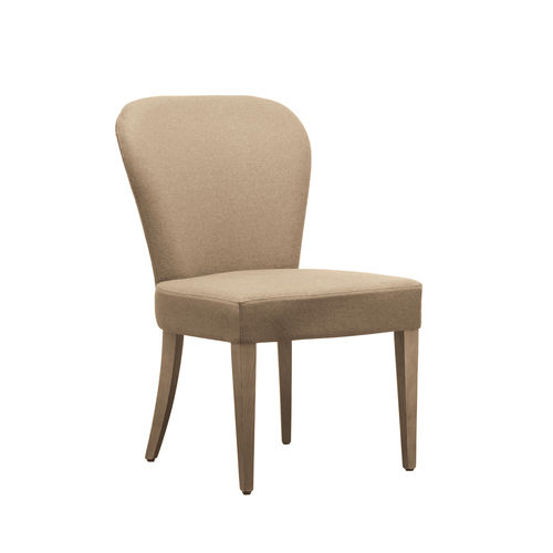 Sedia contemporanea - EVELYNE SE02 - New Life Contract - da interno / in tessuto / con supporto in legno