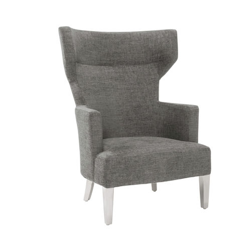 Poltrona contemporanea - EVELYNE SQUARE BE01 - New Life Contract - in tessuto / in legno / a orecchioni
