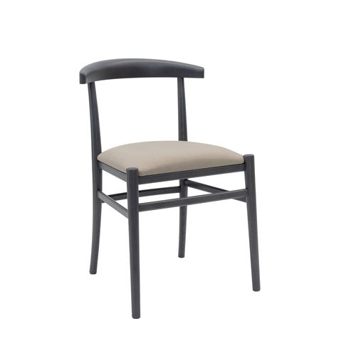 Sedia contemporanea - GRACE SE01  - New Life Contract - da interno / in tessuto / con supporto in legno