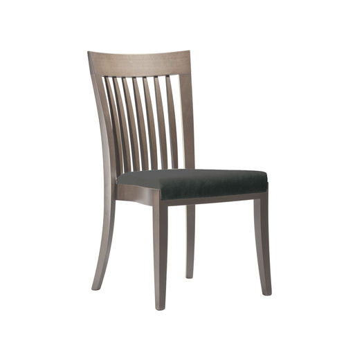 Sedia contemporanea - MARTA STRIPES SE03 - New Life Contract - da interno / in legno massiccio / con supporto in faggio