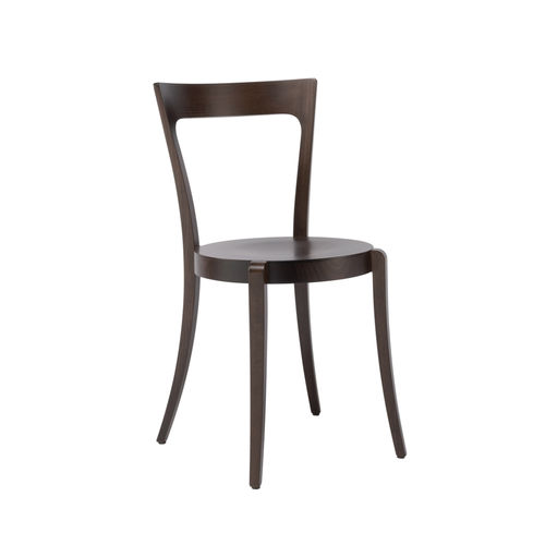 Sedia contemporanea - ASTRID MAXI SE01 - New Life Contract - da interno / in faggio / con supporto in legno