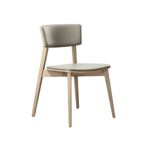 Sedia contemporanea - HELLEN SE03 - New Life Contract - da interno / in tessuto / in legno compensato