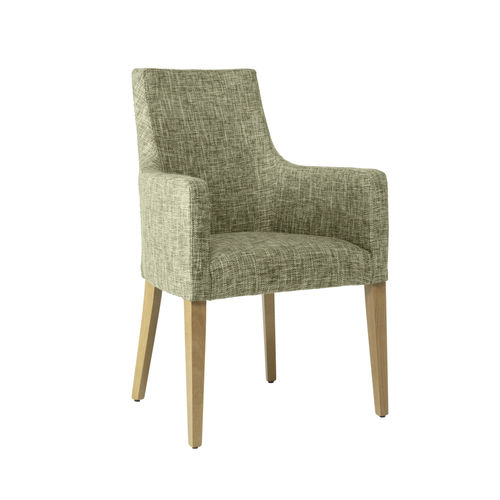 Sedia contemporanea - NANCY PO01 BASE 10 - New Life Contract - da interno / in tessuto / con supporto in legno