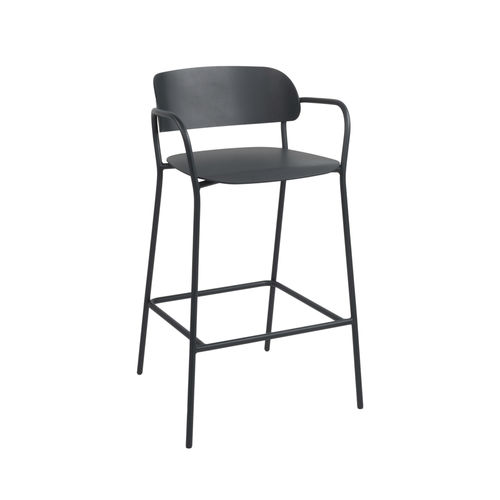 Sgabello contemporaneo - L'ALA SG01 - New Life Contract - in alluminio / con supporto in alluminio / contract