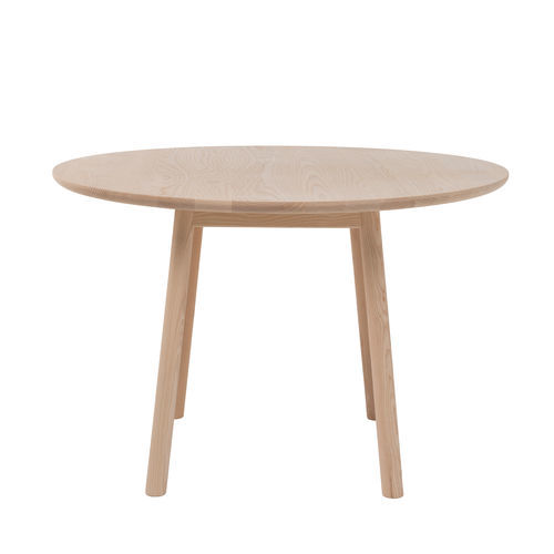 Tavolo contemporaneo - ELIO TV01 - New Life Contract - in legno / con supporto in legno / rotondo