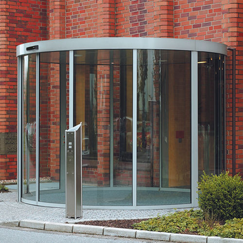 Porta d'ingresso - CMR  - Gretsch-Unitas - in metallo / scorrevole / vetrata