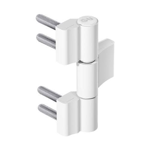 Cerniera per porta - A 312 3D - Gretsch-Unitas - in metallo / bianca / contemporanea