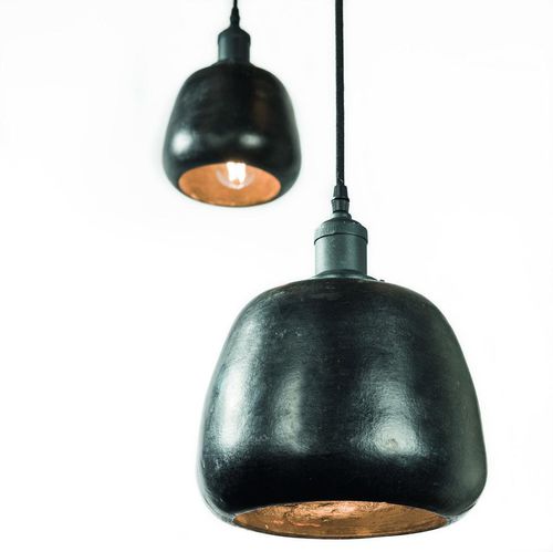 Lampada a sospensione - MINNY LARGE - GOMMAIRE - in terracotta / contemporanea / con cavo